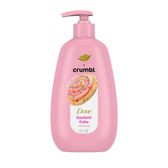 Dove Crumbl Moisturizing Liquid Hand Wash Confetti Cake, 12oz - Picture 1 of 6